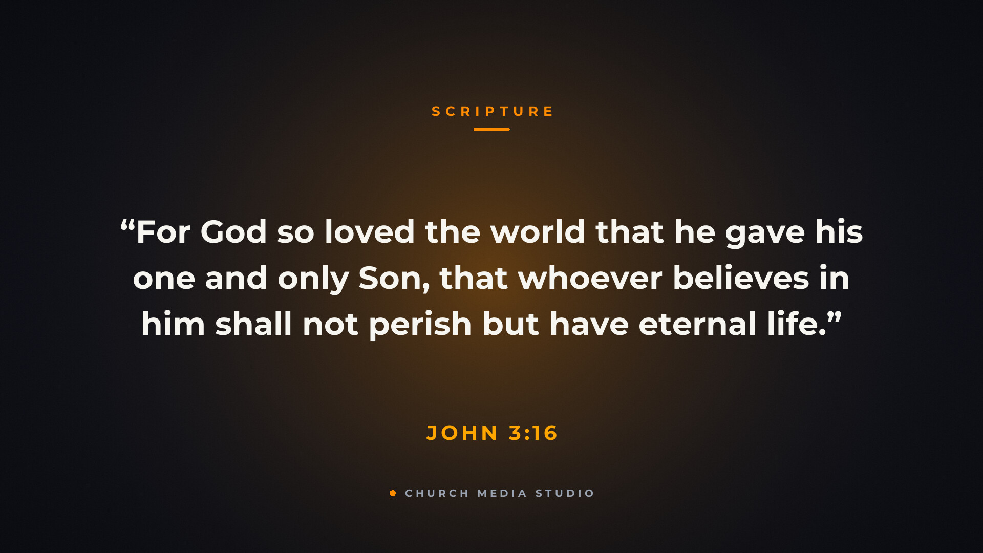 Free sermon slide template — scripture