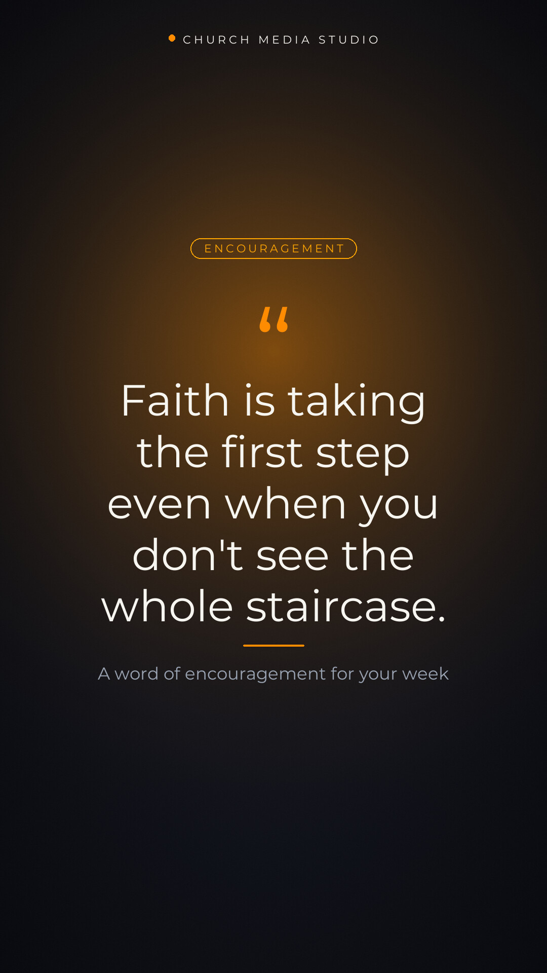 Church social media graphic: Quote (Story)